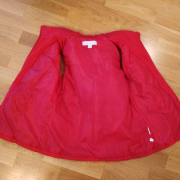 NEW YORK AND COMPANY LADIES PUFFY VEST RASPBERRY COLOR SIZE XS - Picture 4 of 4